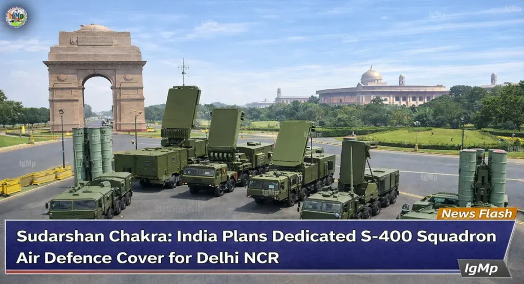 Sudarshan Chakra: India Plans Dedicated S-400 Squadron Air Defence Cover for Delhi NCR