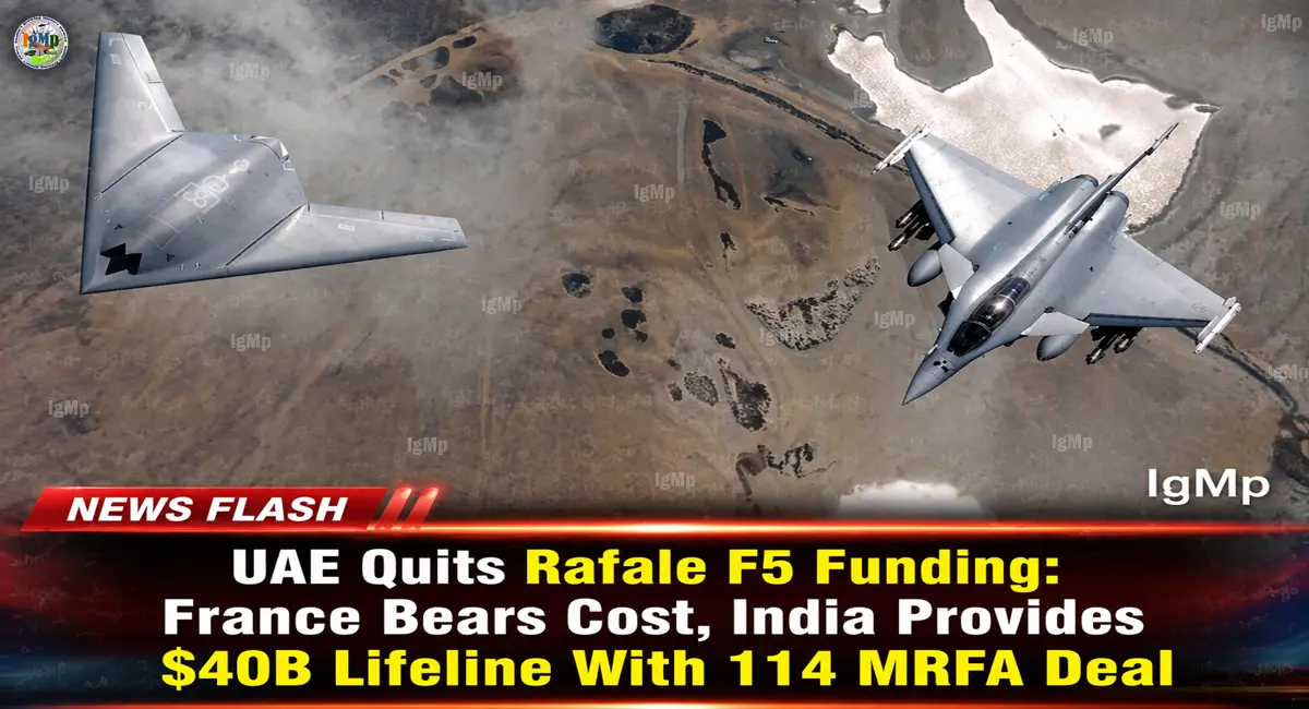 UAE Quits Rafale F5 Funding: France Bears Cost, India Provides $40B Lifeline With 114 MRFA Deal